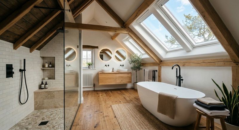 Attic Bathroom Remodeling in Beaver County, PA