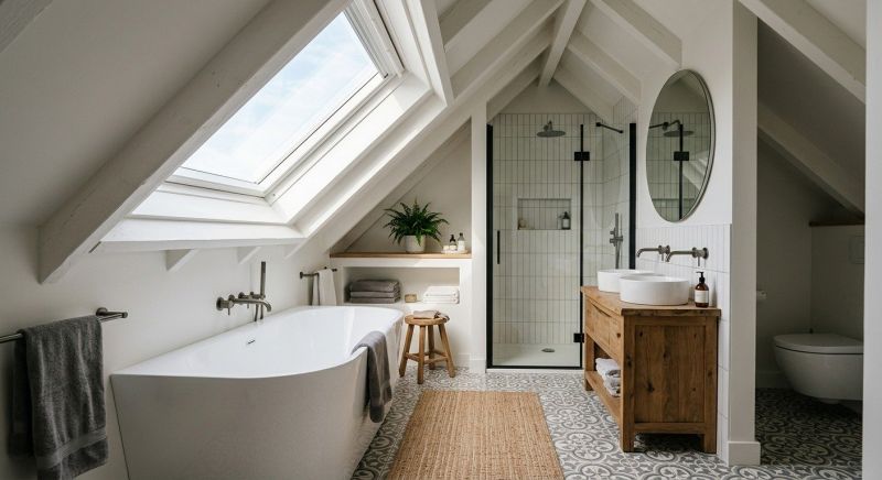 Attic Bathroom Remodeling in Beaver County, PA