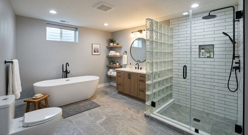Basement Bathroom Remodeling in Beaver County, PA