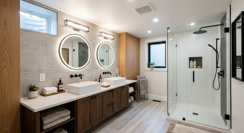 Basement Bathroom Remodeling in Beaver County, PA